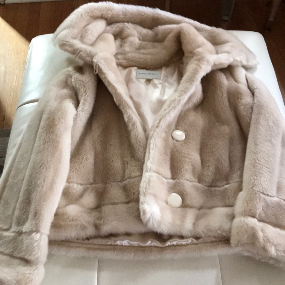 Fur jacket Banana Republic size L